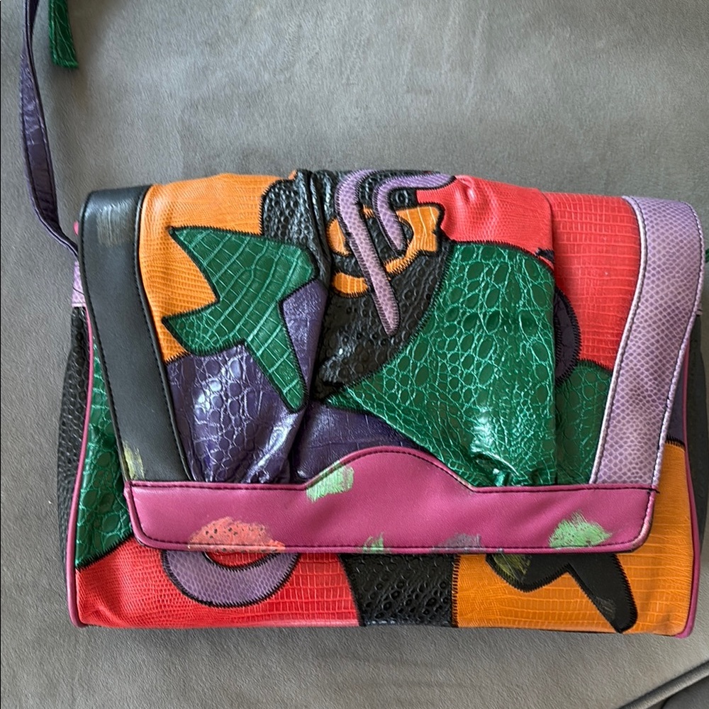 Colorful Patchwork Women's Bag